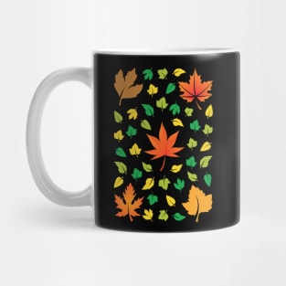 Natural Momiji Leaf Pattern Mug